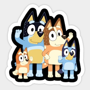 Bluey Kids Design 4 Sticker